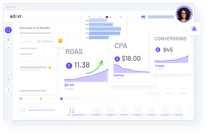 ai websites: Adext AI