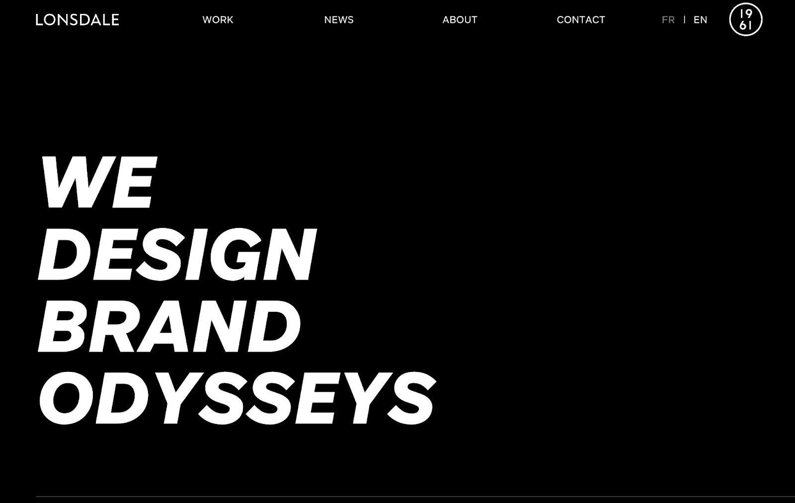 dark website themes, Lonsdale