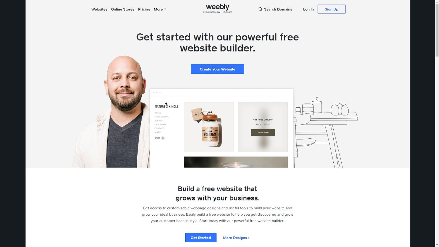 Weebly website builder
