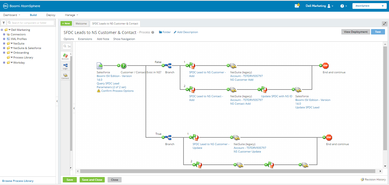 integration automation, Dell Boomi logo