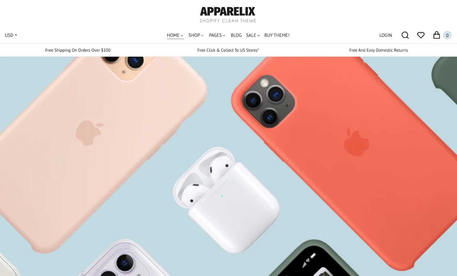 Shopify website themes