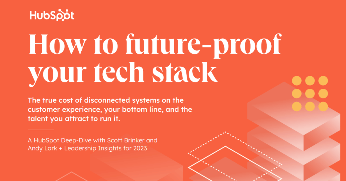 Report: How to future-proof your tech stack