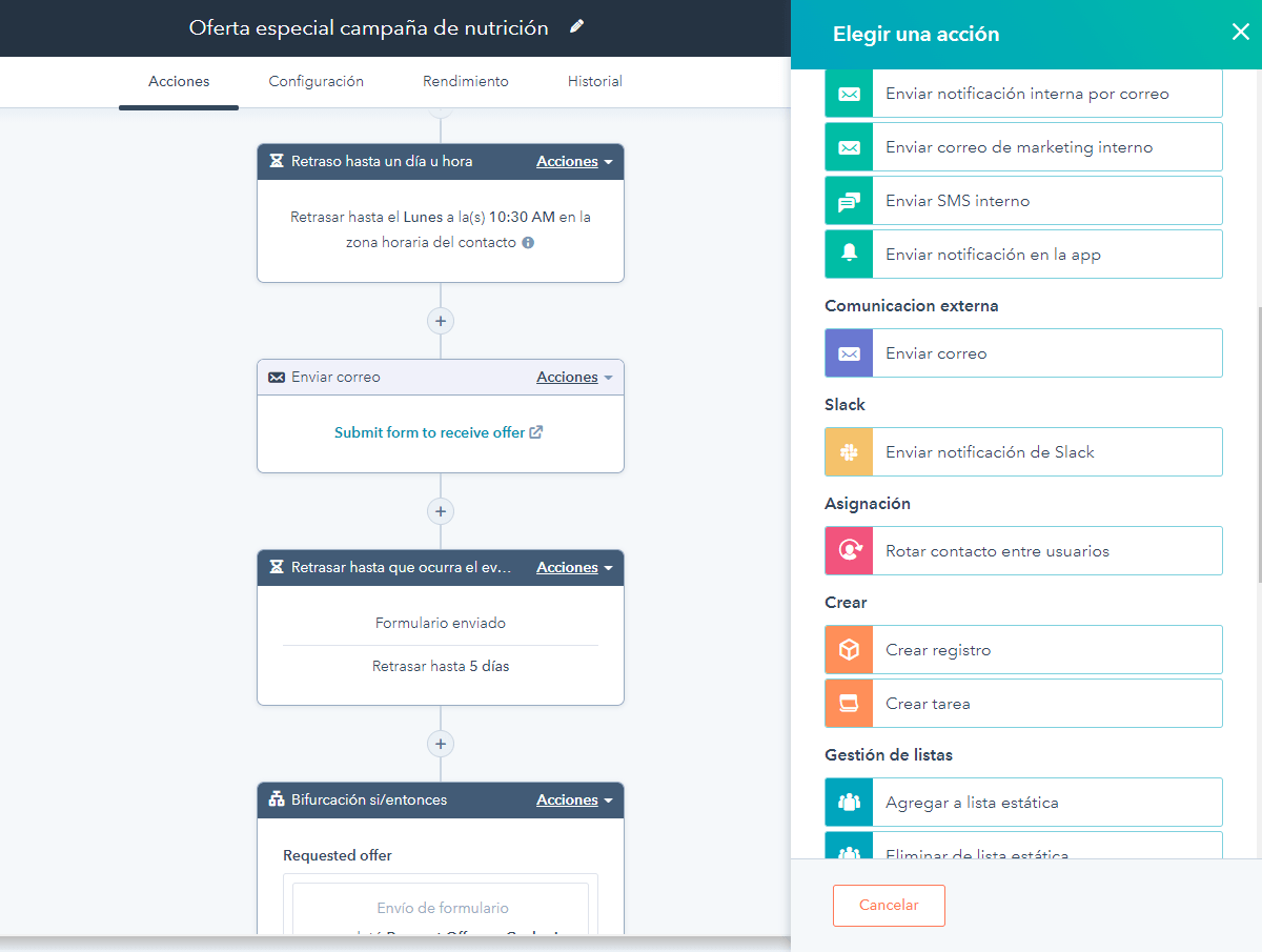 Software de marketing en español para generar leads