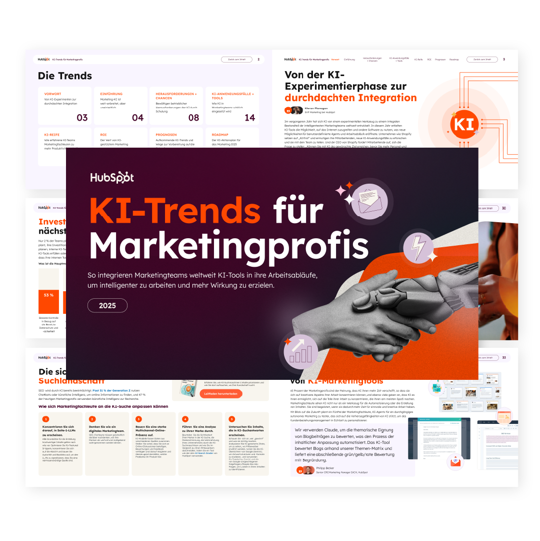 KI Marketing trends