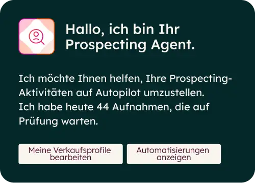 Prospecting Agent