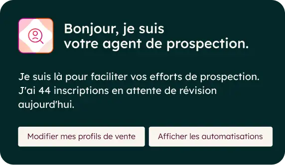 Agent de prospection