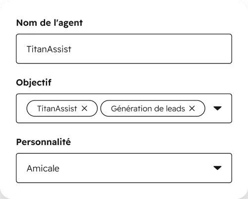 Personnalisez les directives, suivez les performances des sources et améliorez les réponses au fil du temps.