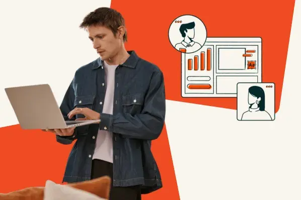 man uses Automated A/B testing for B2B sites with 10+ personas