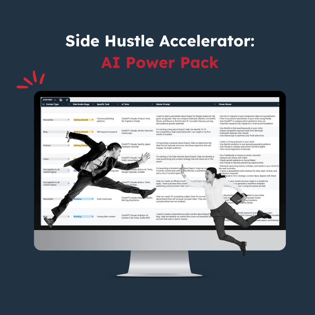 Free Download: Master AI Side Hustle Accelerator