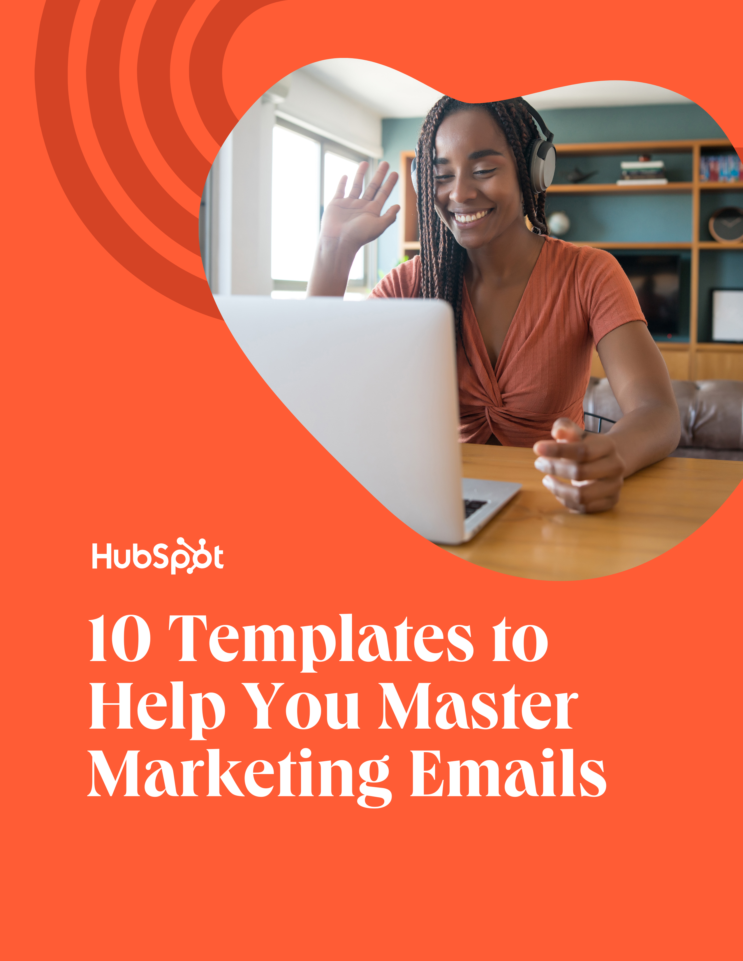 Marketing Email Templates cover (2550 × 3300 px)