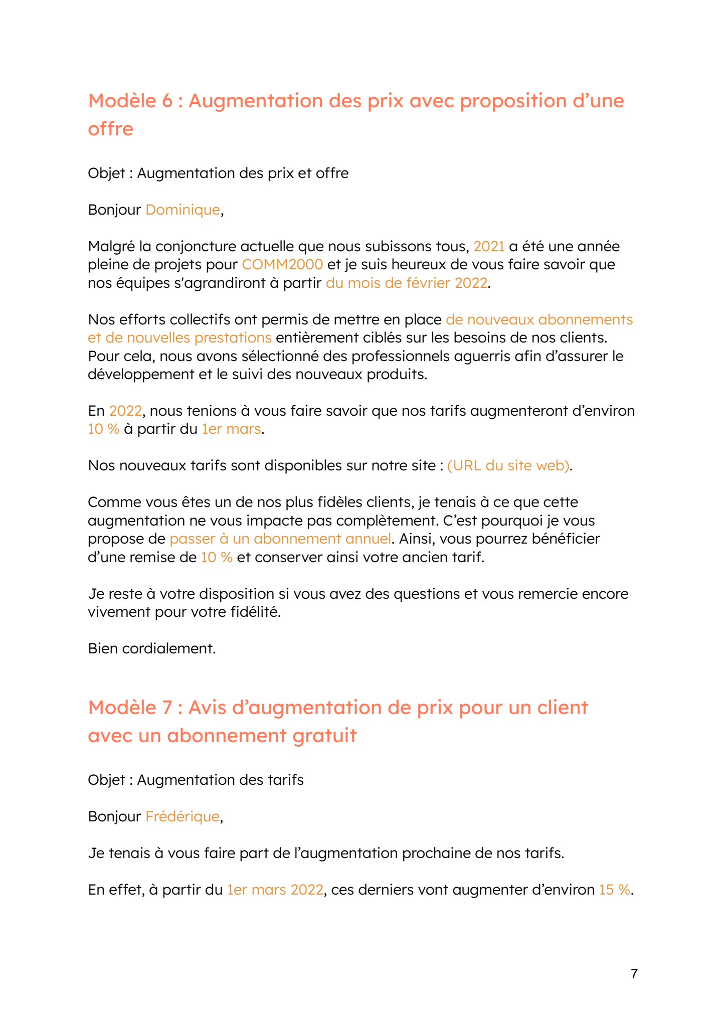 mail-service-client-augmentation-prix