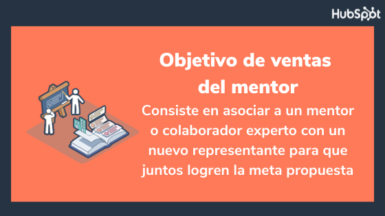 Objetivo de ventas del mentor