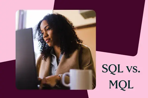 woman looking up sql versus sql