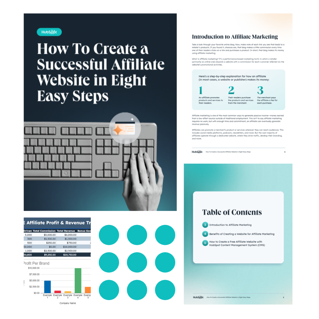 Page 1 - Affiliate Marketing Kit