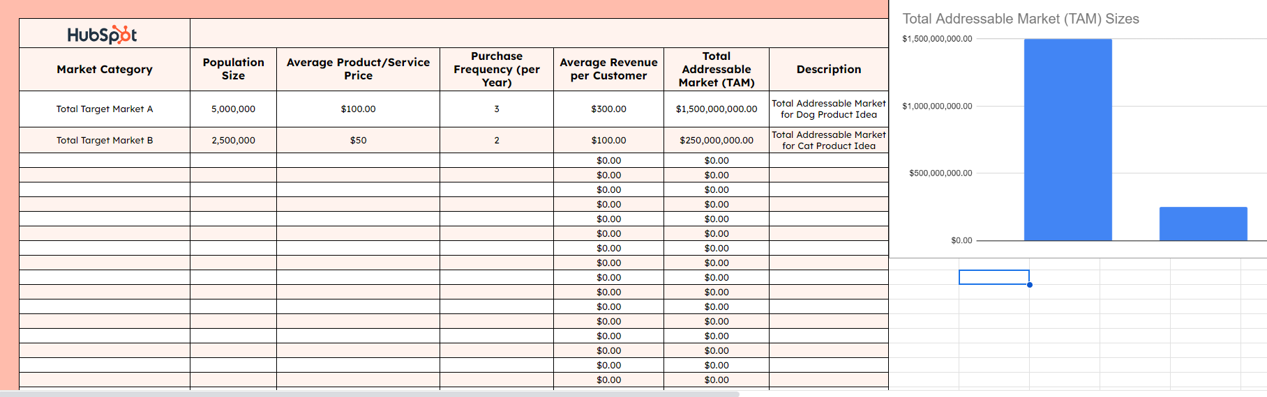 Page 1 - Market Size Calculator