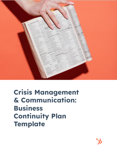 Page 1- Crisis Management & Communication Kit