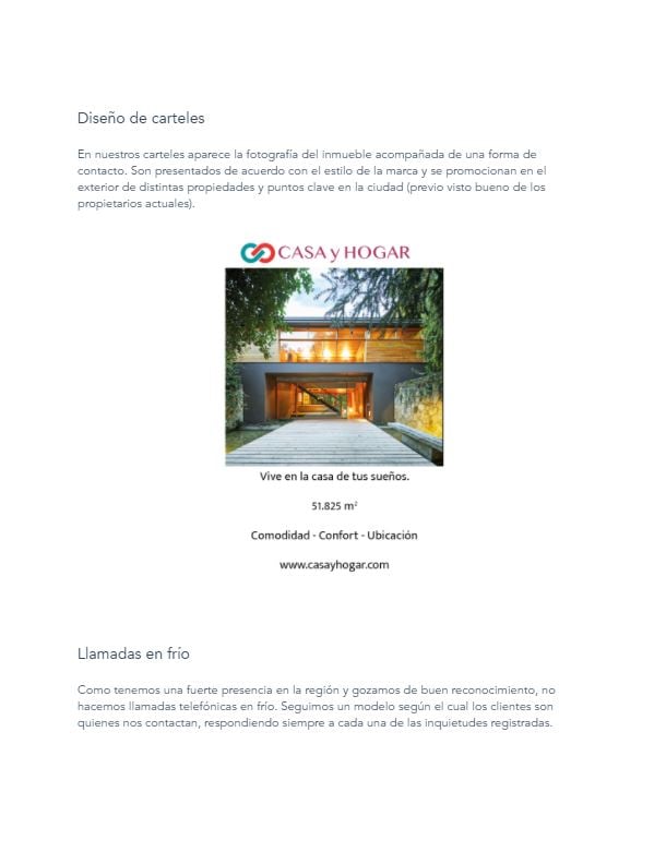 Plantilla de plan estratégico para el sector inmobiliario 3