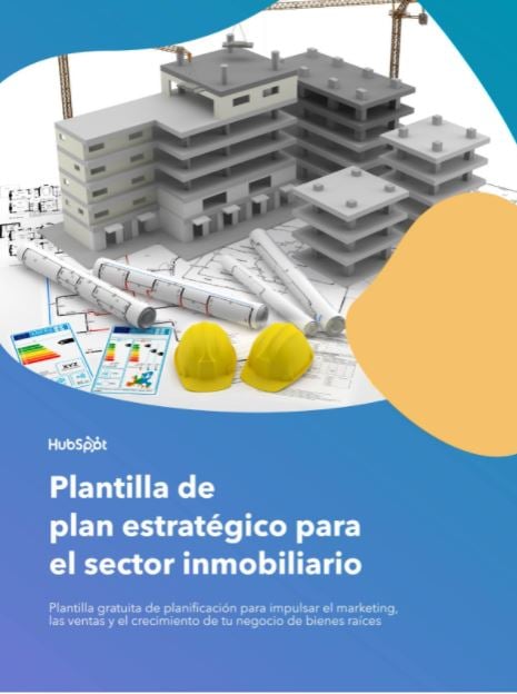Plantilla de plan estratégico para el sector inmobiliario