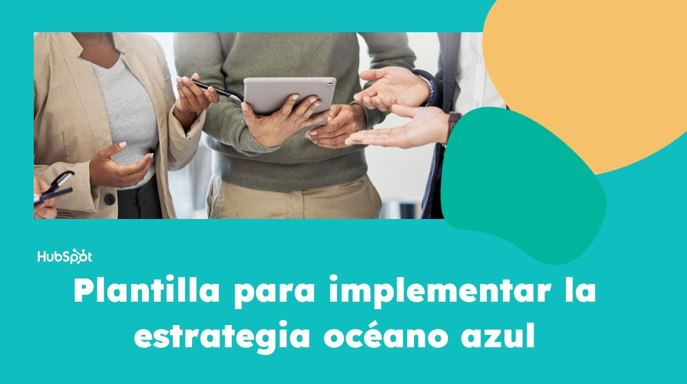 Plantilla para estrategia de oceano azul