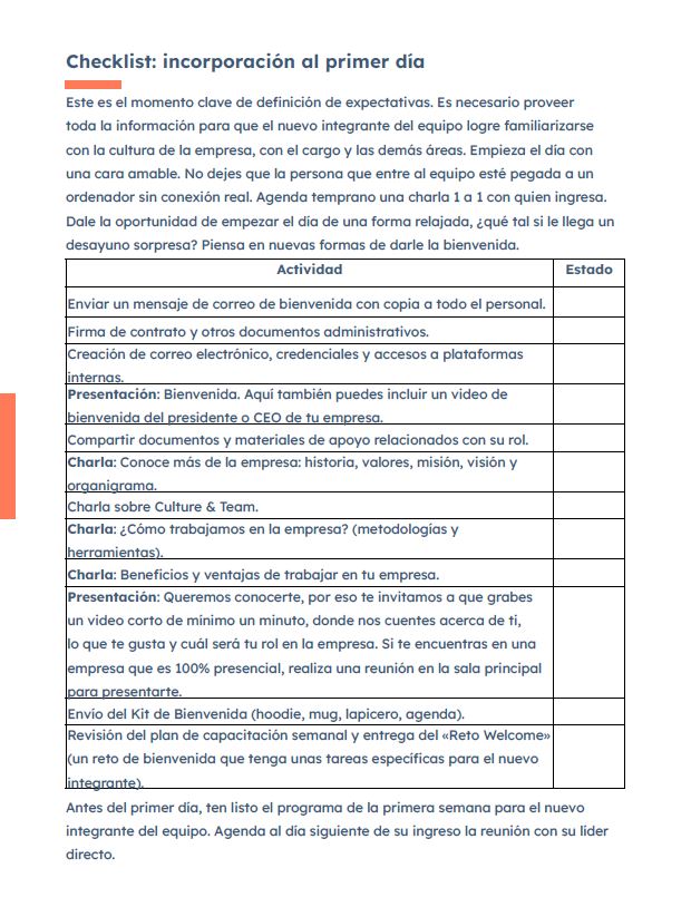 Recursos de onboarding para tus colaboradores nuevos 2