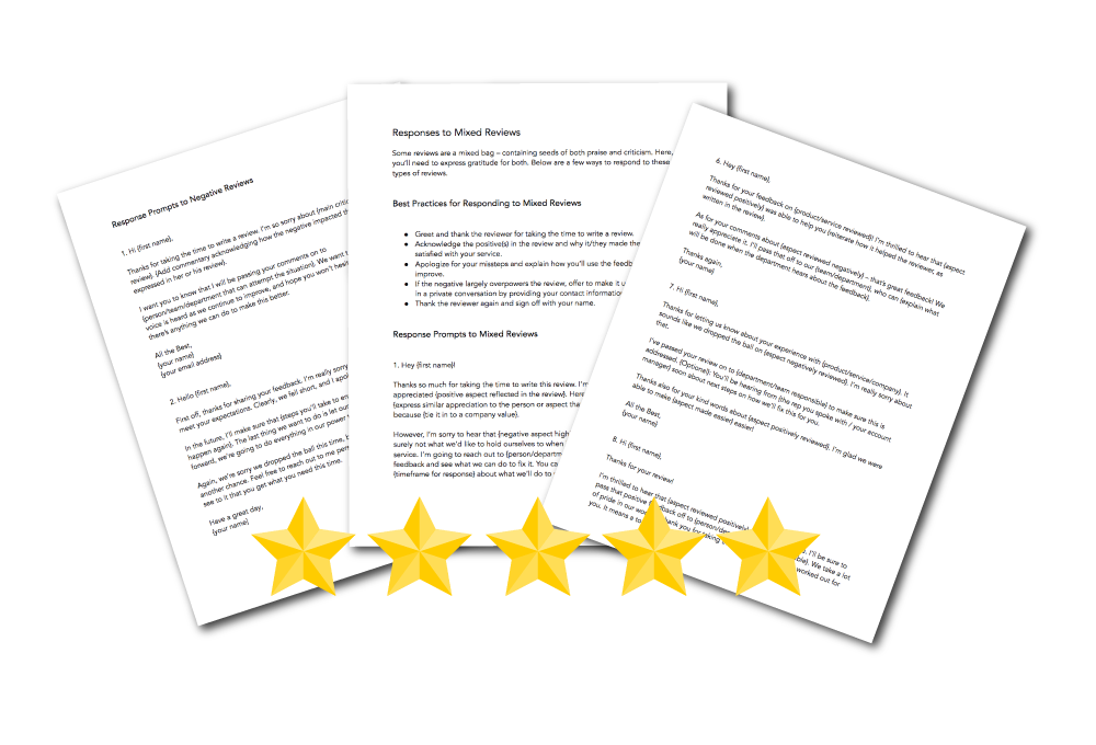 Free Review Response Templates