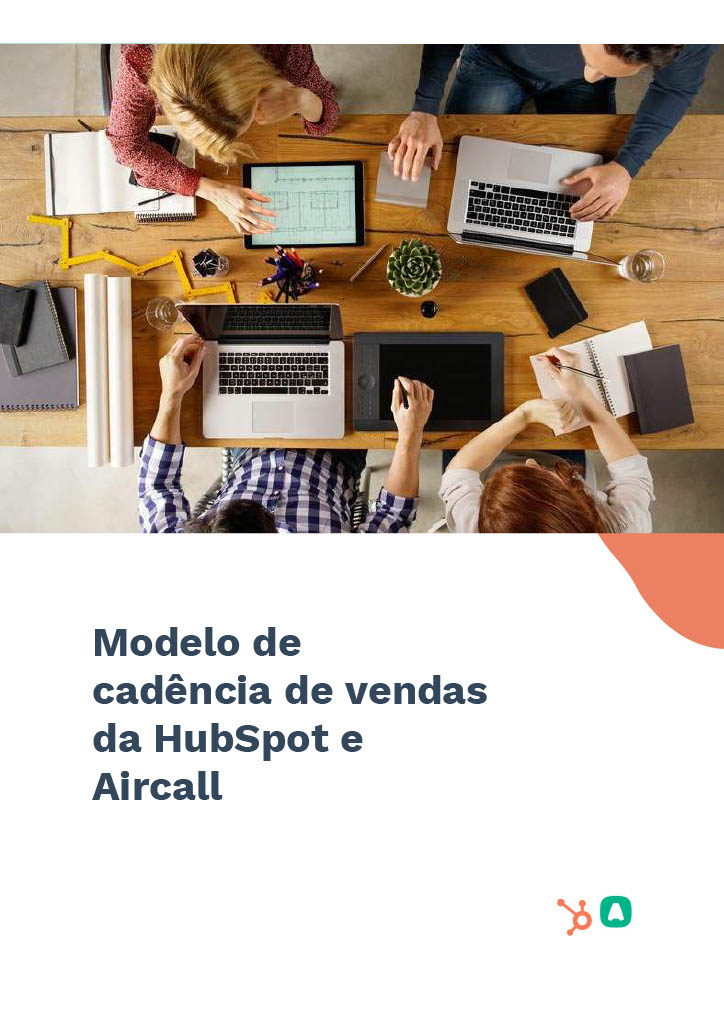 Modelo de cadencia de vendas - capa