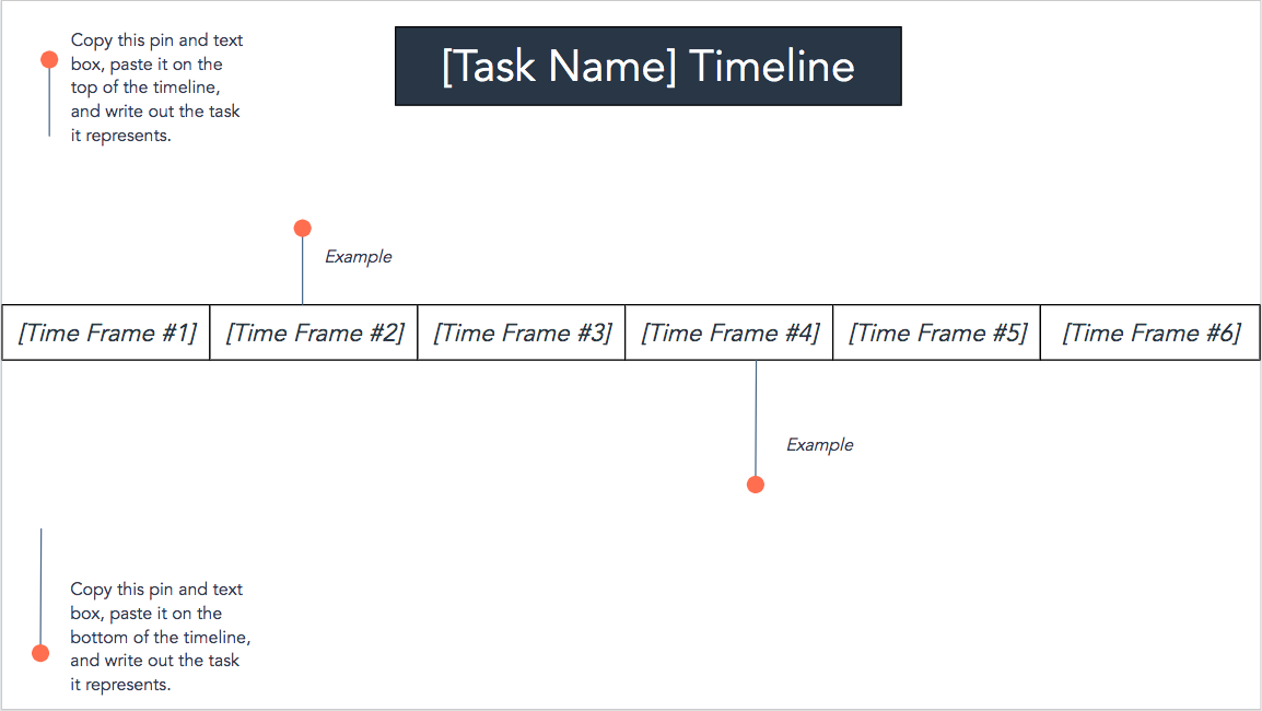 timeline template for business