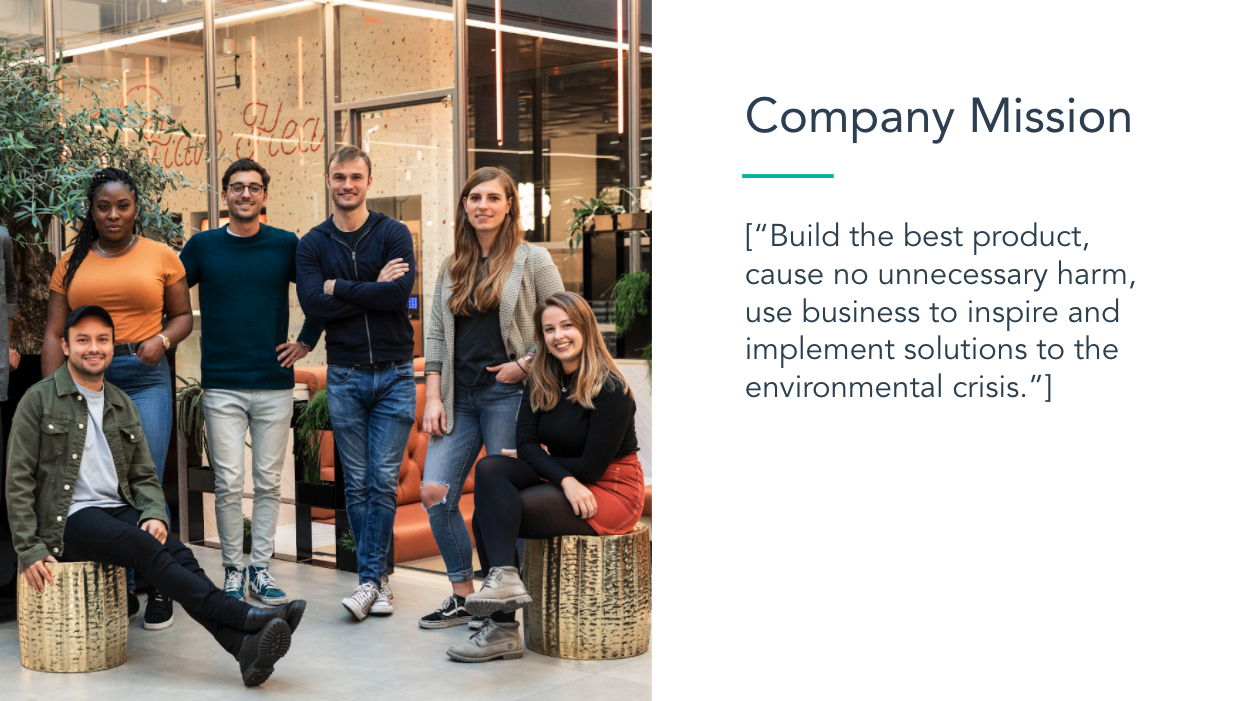 company mission statement