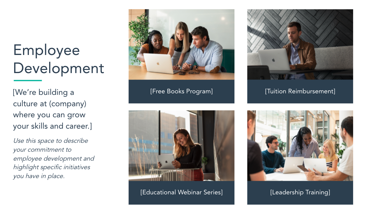 employee development template