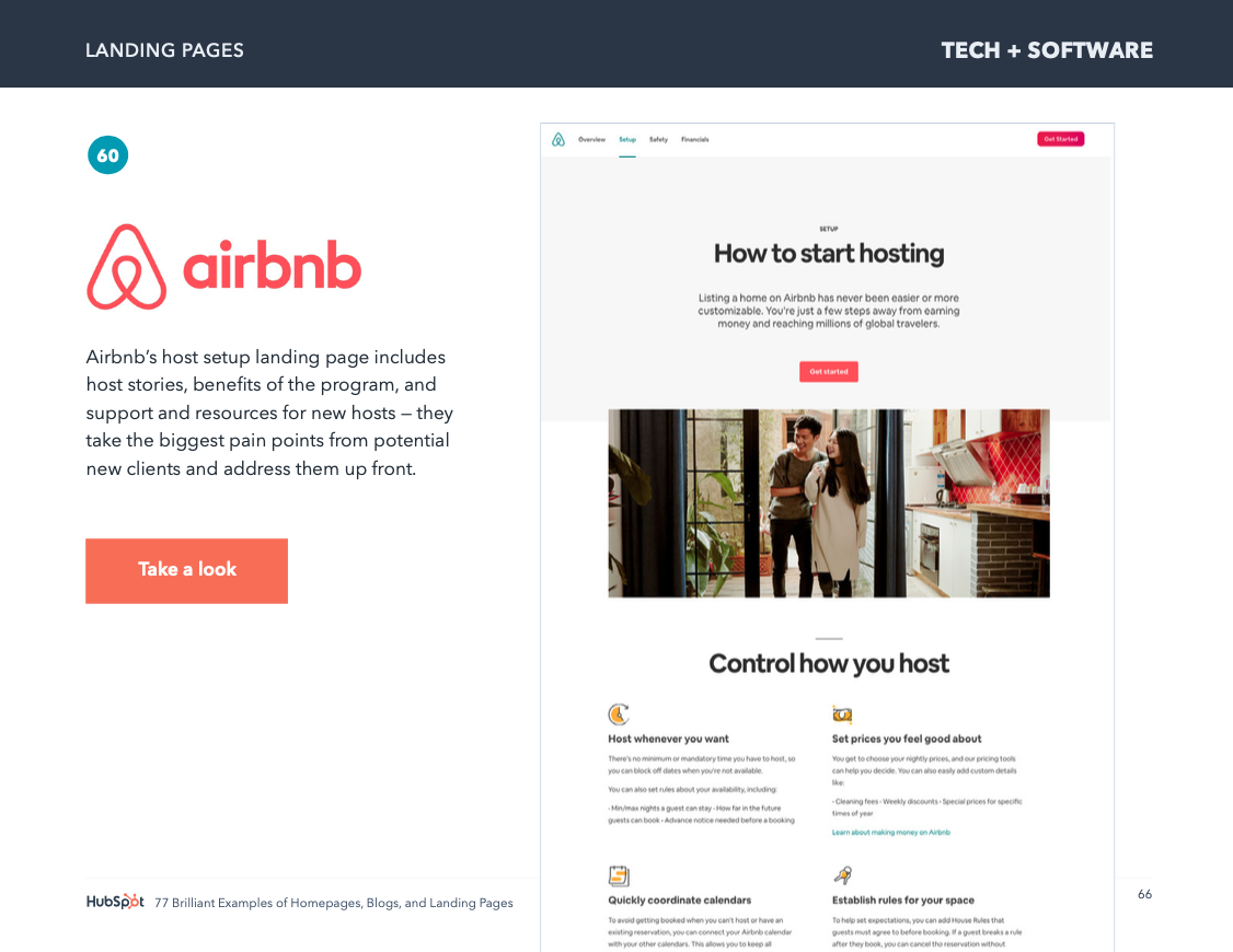 landing page example