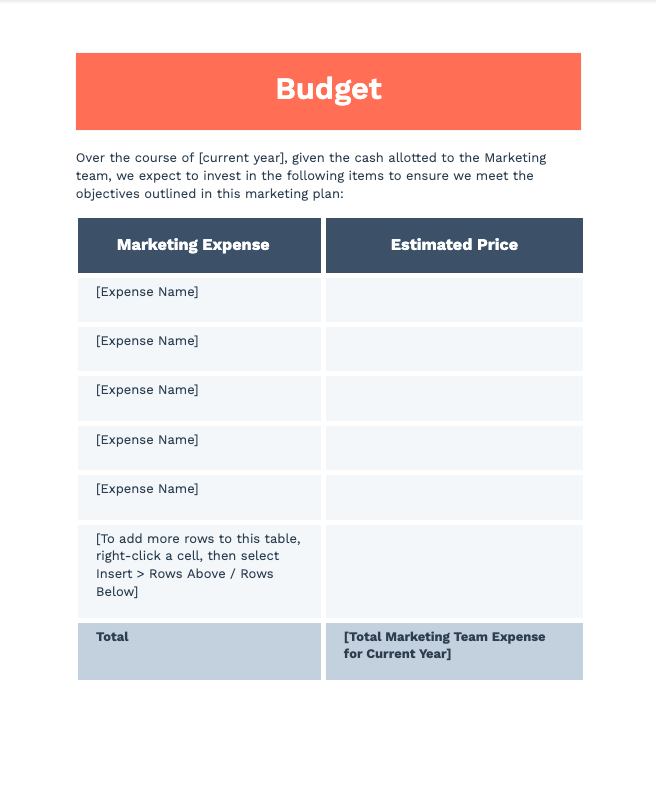 marketing-budget-template