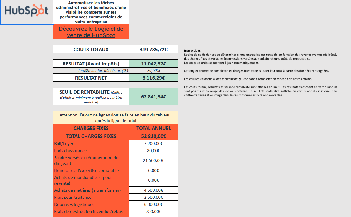 Modèle de gestion des commissions