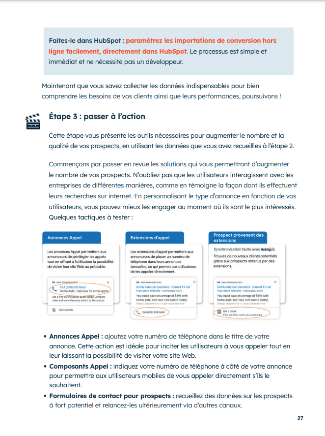 Page 27 - Passer à l'action