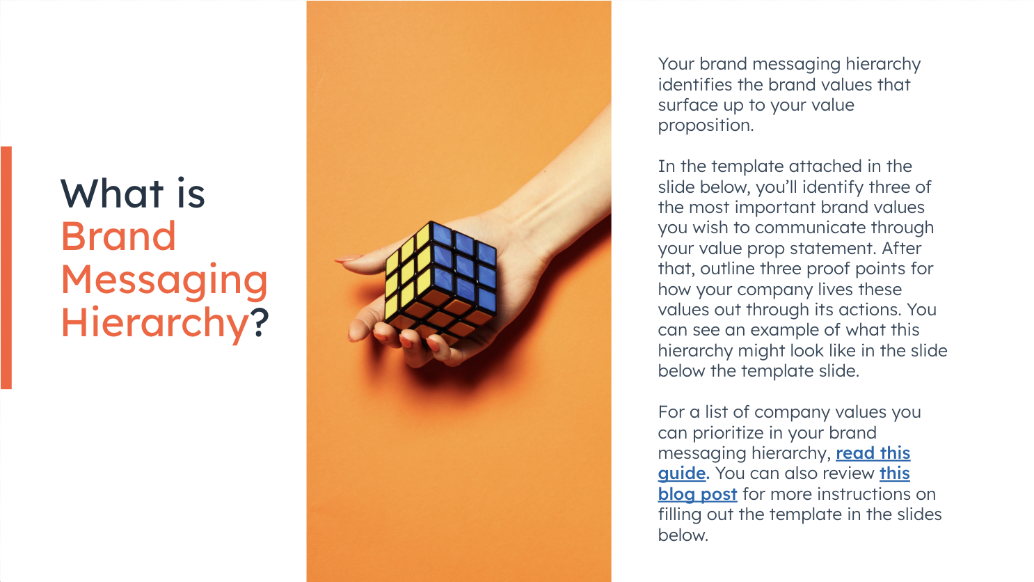 HubSpot's Value Proposition Templates - 1