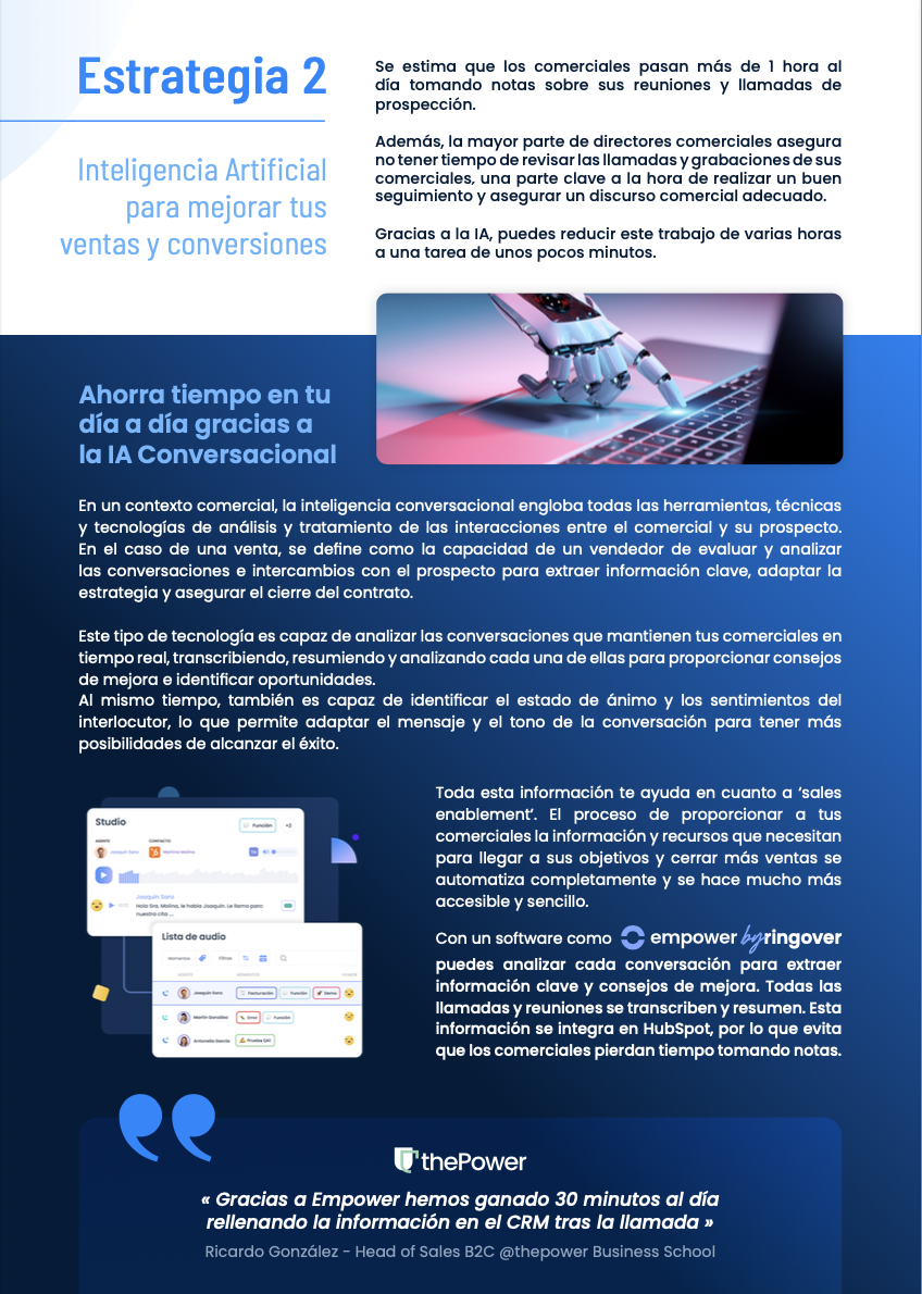 Guía de automatización de ventas