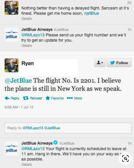 JetBlue Twitter