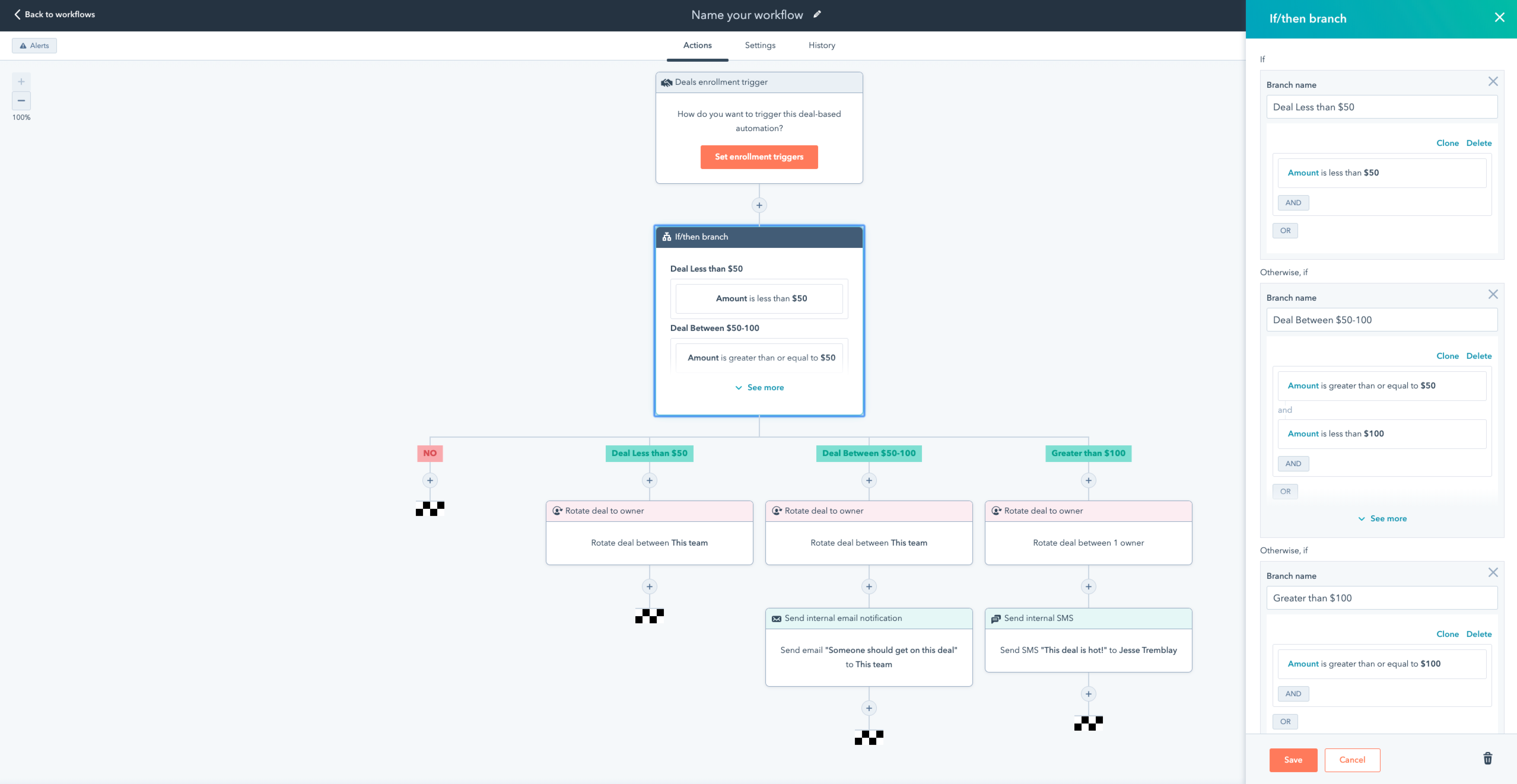 HubSpot Community - Simplify Your Automation by Consolidating Your Workflow  Branches - HubSpot Community