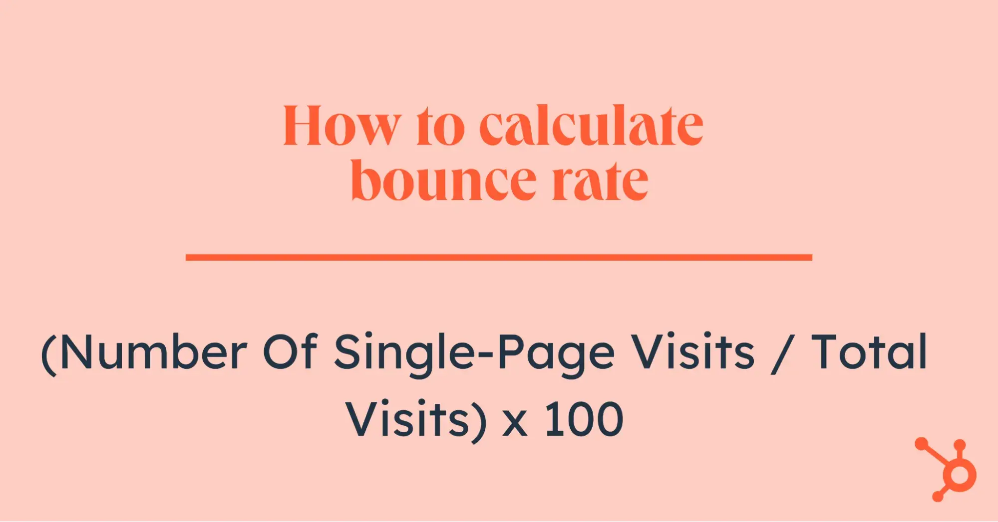 bounce rate calculation
