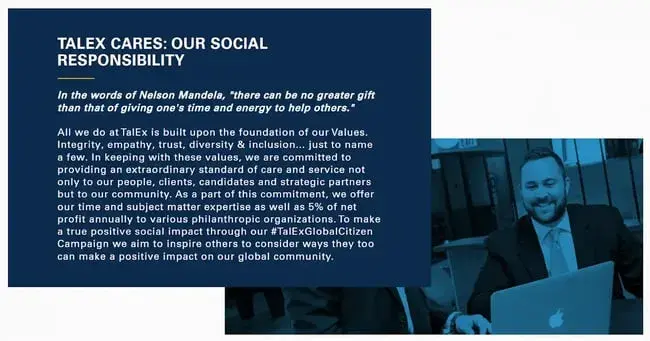 simple about us page example