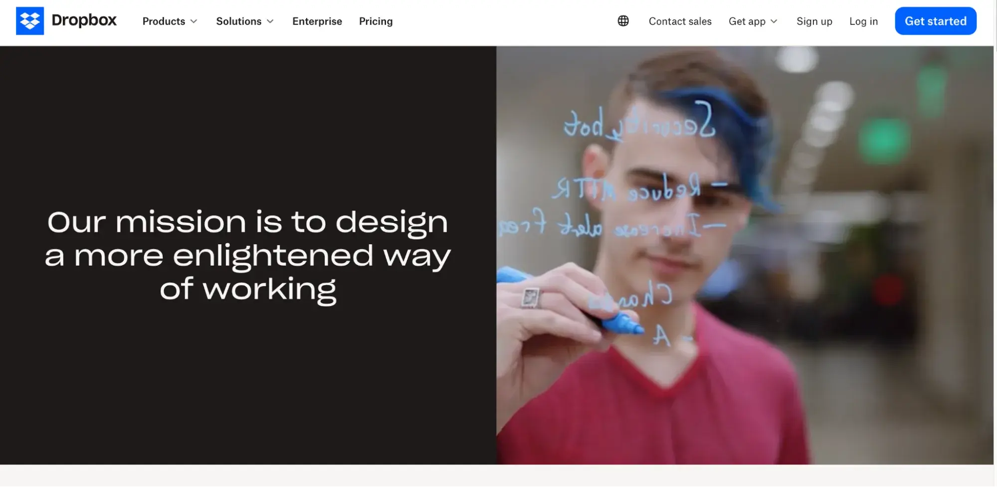 easy about us page template example