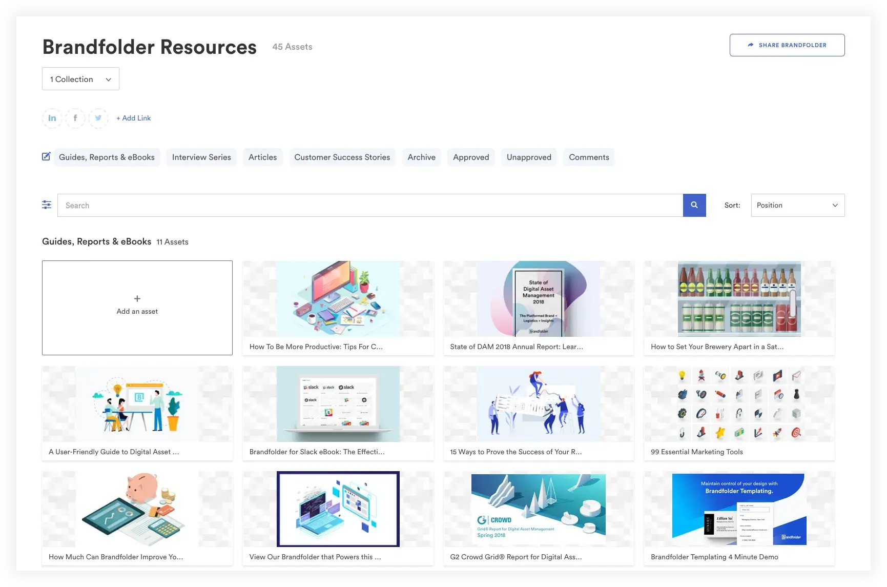 adobe experience manager alternatives: brandfolder