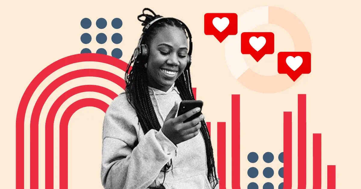 woman reading the hubspot blog tiktok marketing report