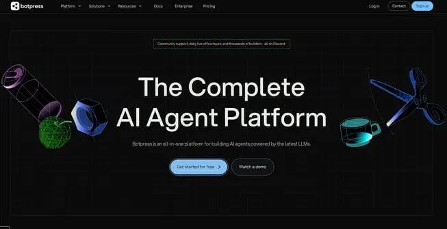 Build custom AI customer agents with Botpress