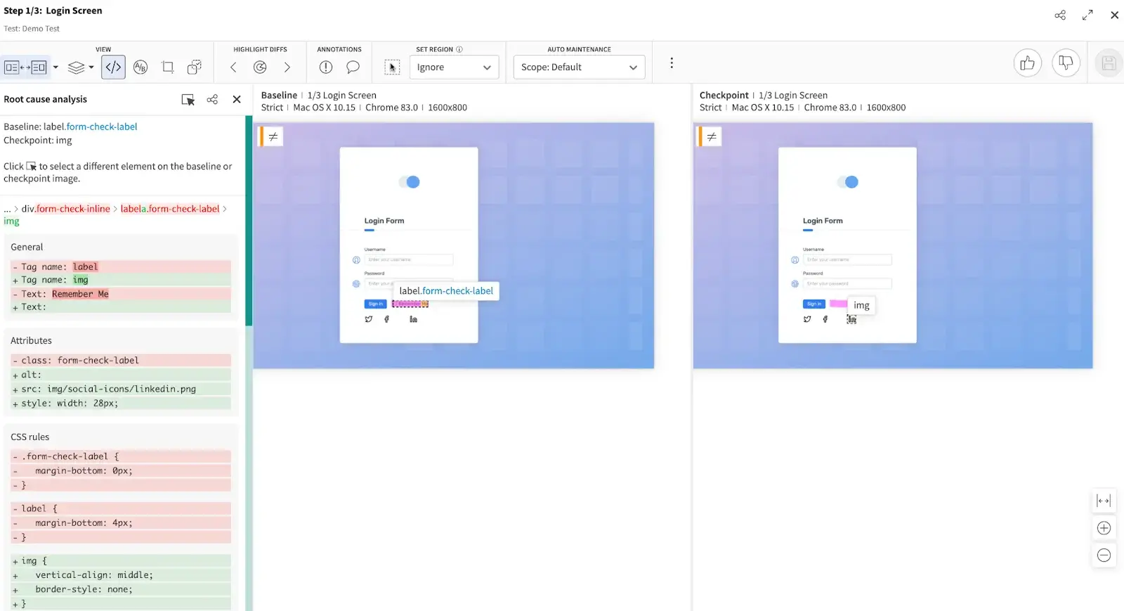 applitools visual testing, ai for website development