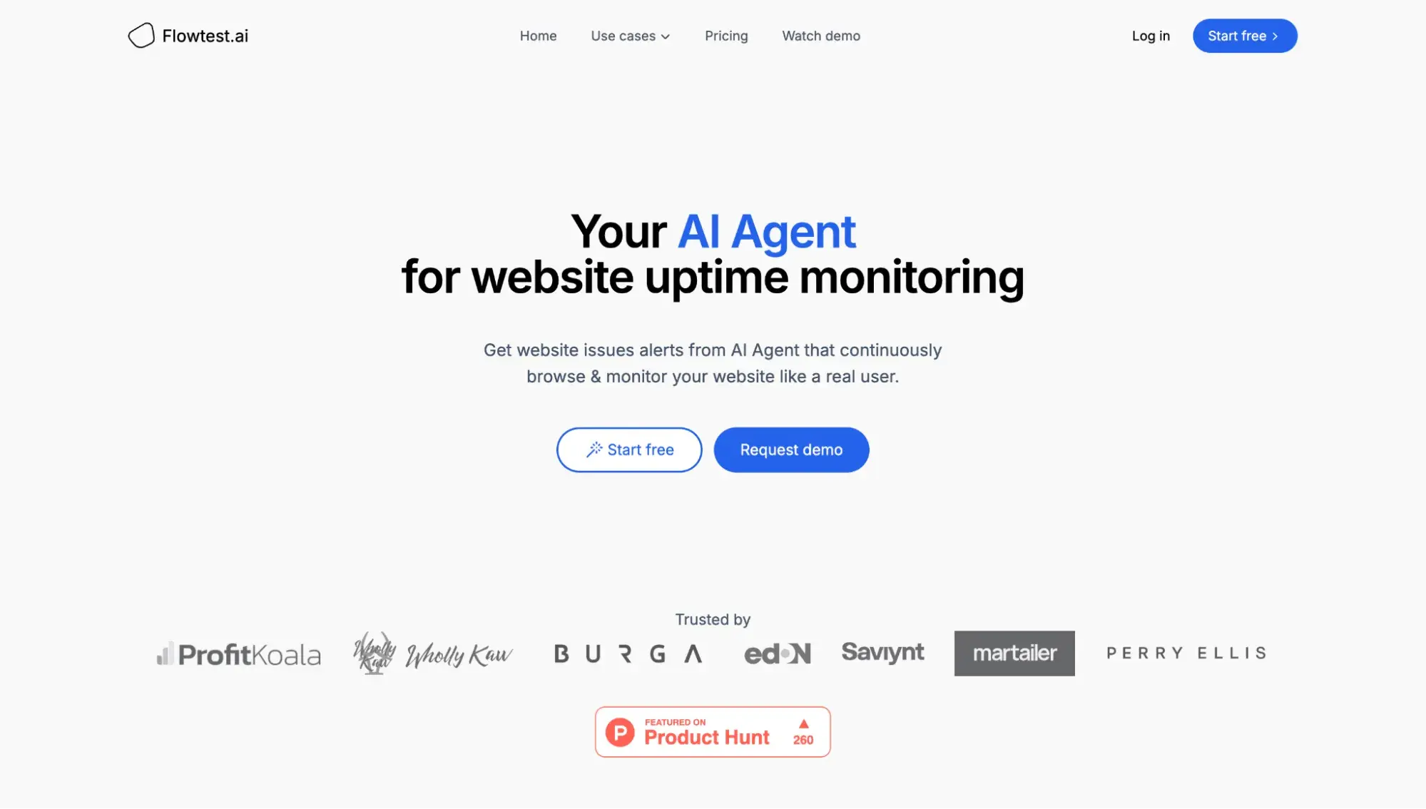ai for website performance monitoring: flowtest.ai