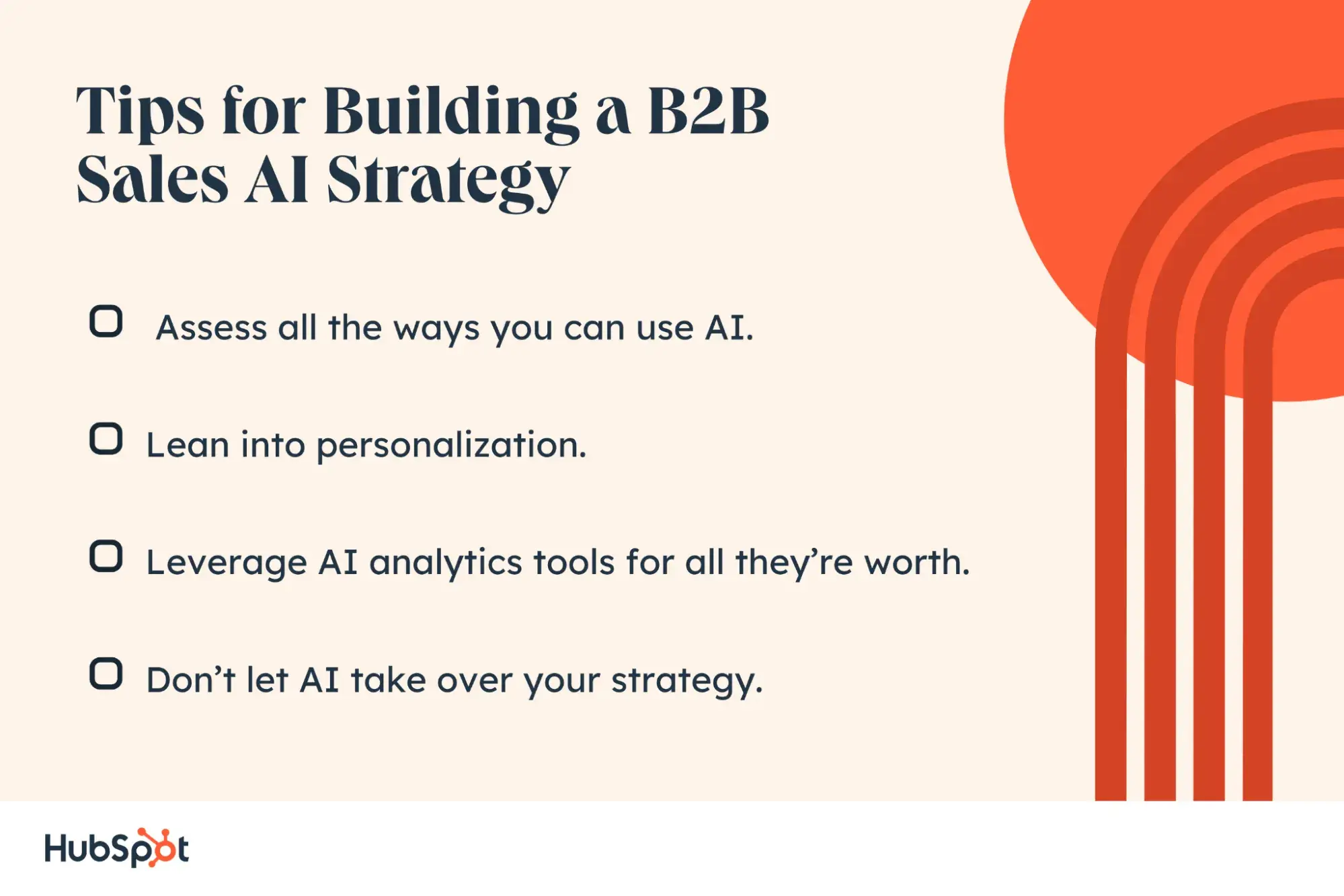 tips for building a b2b sales ai strategy