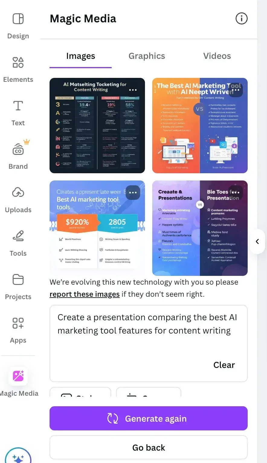 AI marketing bots, Canva Magic Studio