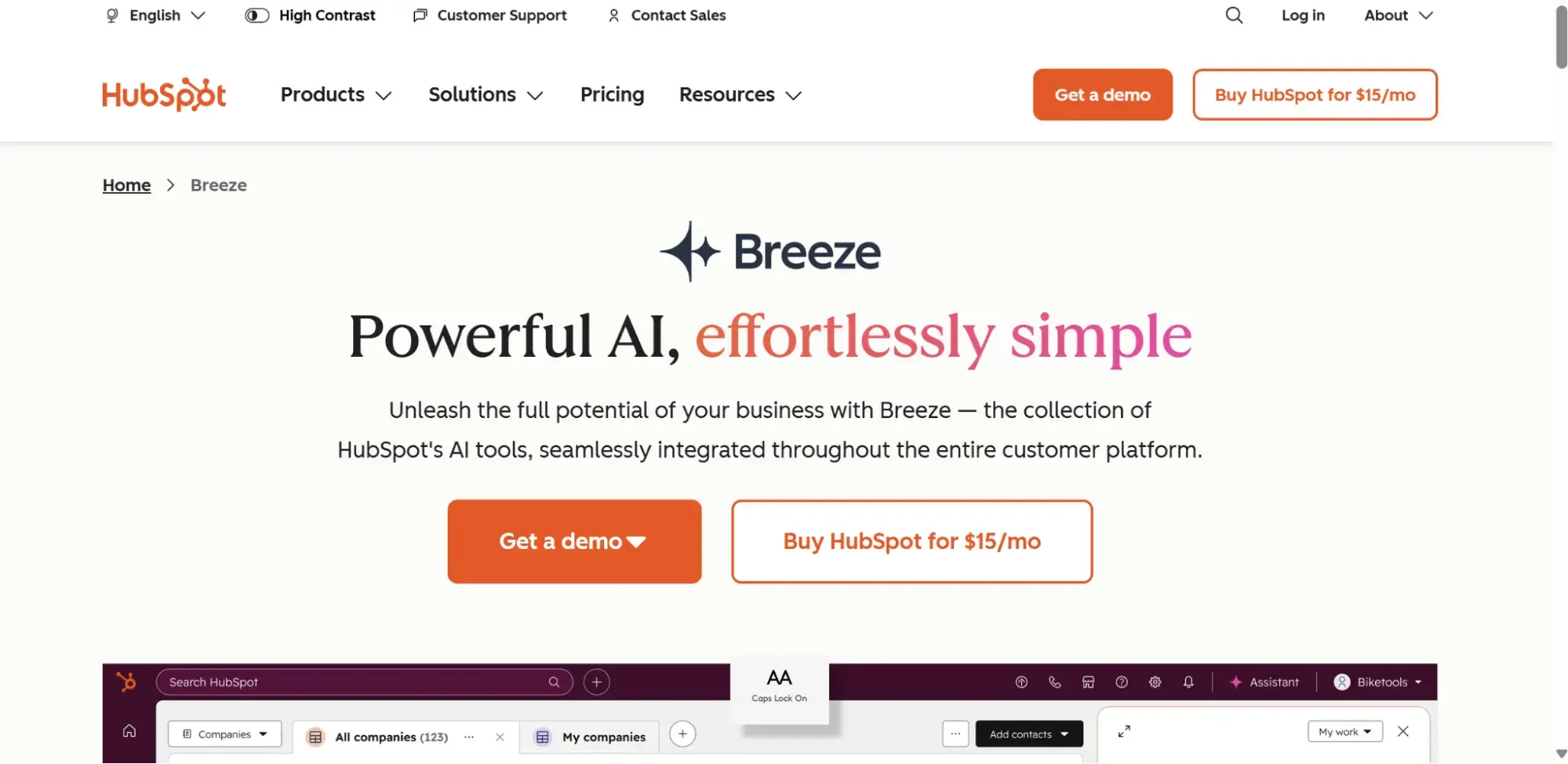 ai marketing bots: hubspot breeze