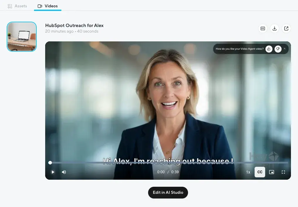 AI marketing bots, HeyGen