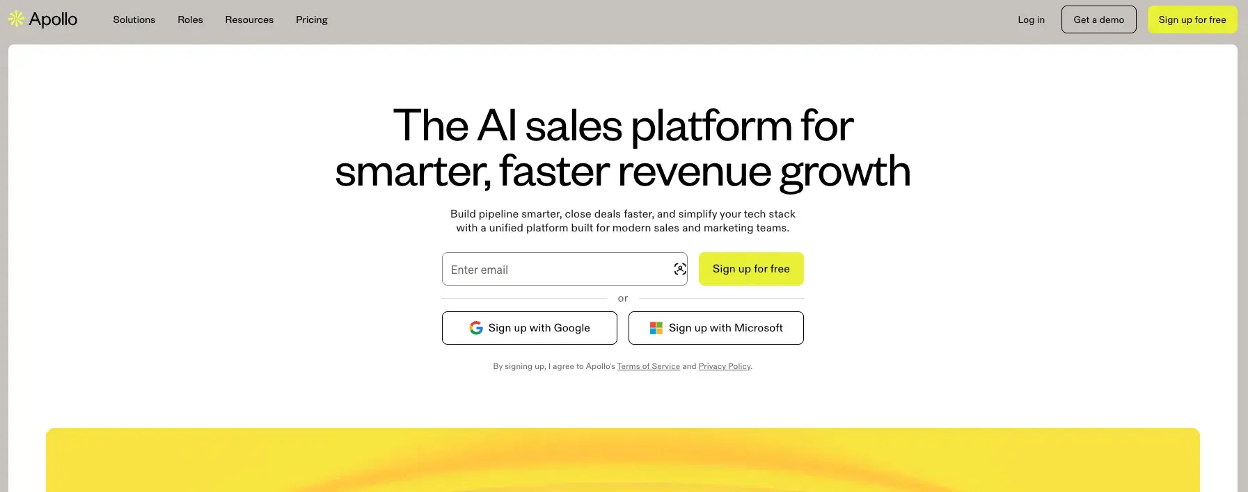 AI marketing bots, Apollo.io